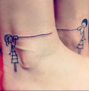 15 Insanely Cool & Contrasting Best Friend Tattoo Ideas