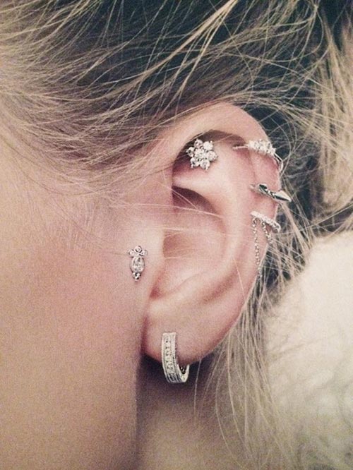 25 Awesome Ear Piercing Ideas For Your Inspiration