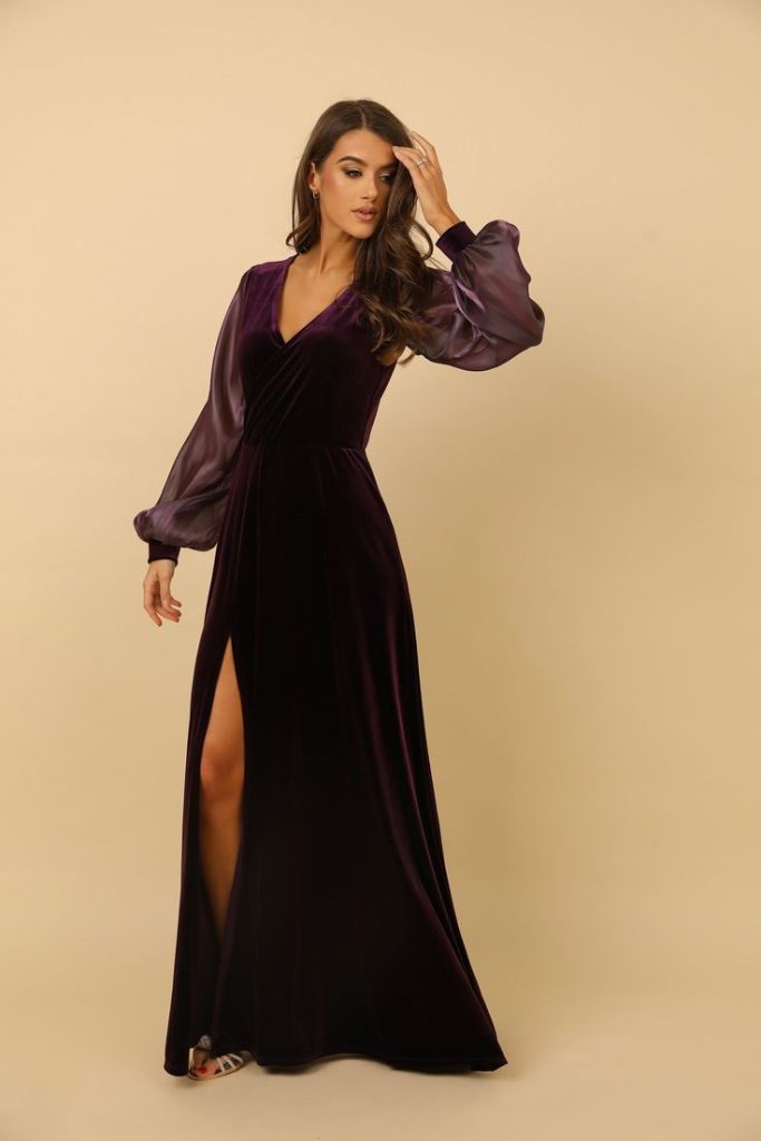 Velvet for bridesmaid dress trends.